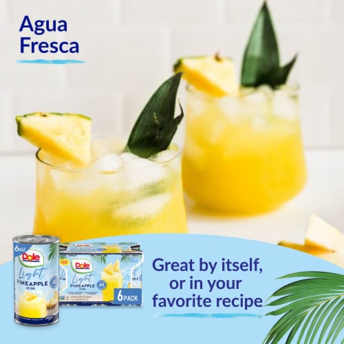 Dole® Light Pineapple Juice Drink Perspective: top