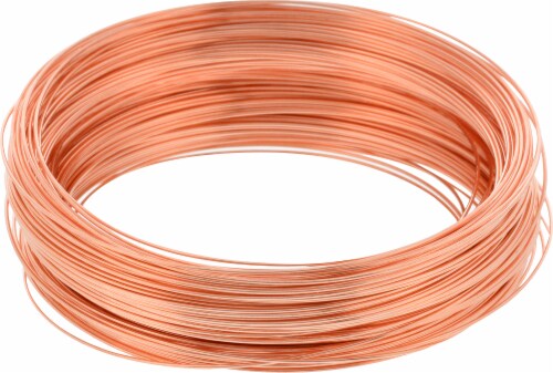 Hillman Anchor Wire 100 Ft. 24 Ga. Copper General Purpose Wire 123111 Perspective: top
