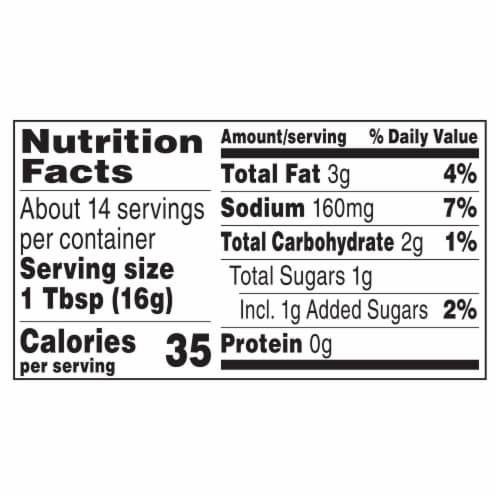 Ortega Medium Thick & Chunky Salsa Perspective: top