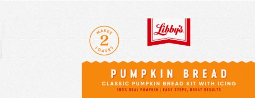 Libby's® Classic Pumpkin Bread Kit with Icing Perspective: top