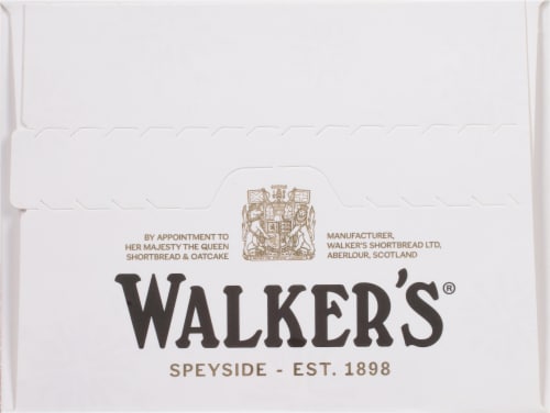 Walker's® Mini Shortbread Festive Shapes 3D Gift Box Perspective: top