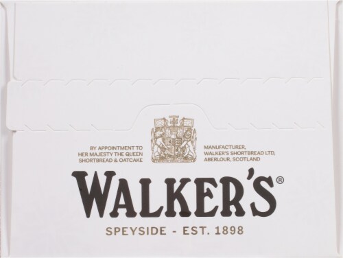 Walker's® Mini Shortbread Festive Shapes 3D Gift Box Perspective: top