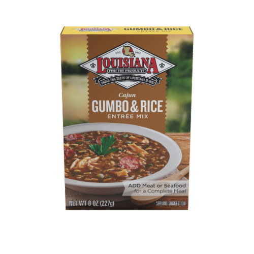 Louisiana® Cajun Gumbo & Rice Mix Perspective: top