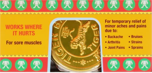Tiger Balm Extra Strength Ointment Perspective: top