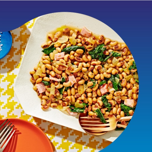 Bush's Blackeye Peas with Snaps 15.8 oz Perspective: top