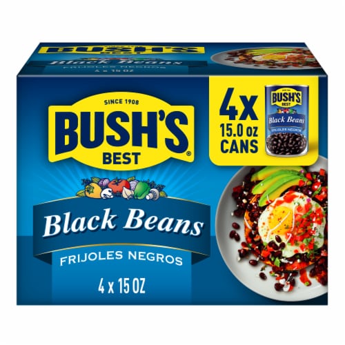 Bush's Best® Black Beans Perspective: top