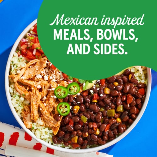 Bush's Best® Sidekicks Taco Fiesta Black Beans Perspective: top
