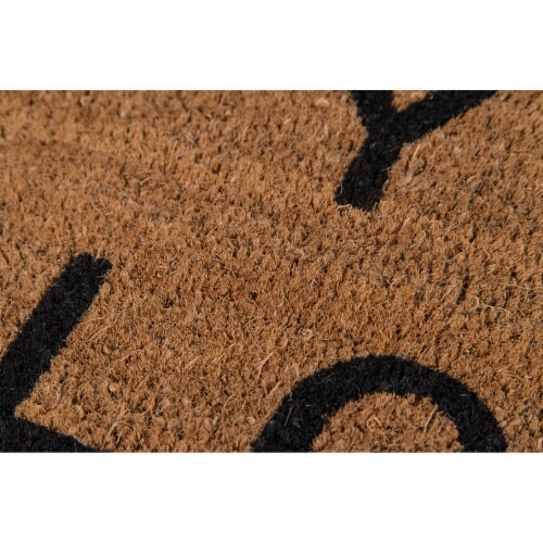 Novogratz Aloha Natural You Look Good Doormat Perspective: top