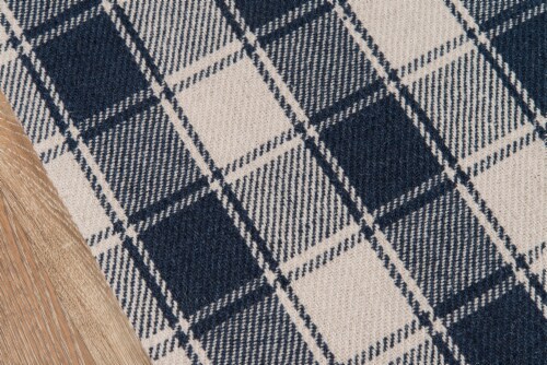 Erin Gates MARLBMLB-1NVY5080 Hand Woven Marlborough Rectangle Area Rug, Navy - 5 x 8 ft. Perspective: top