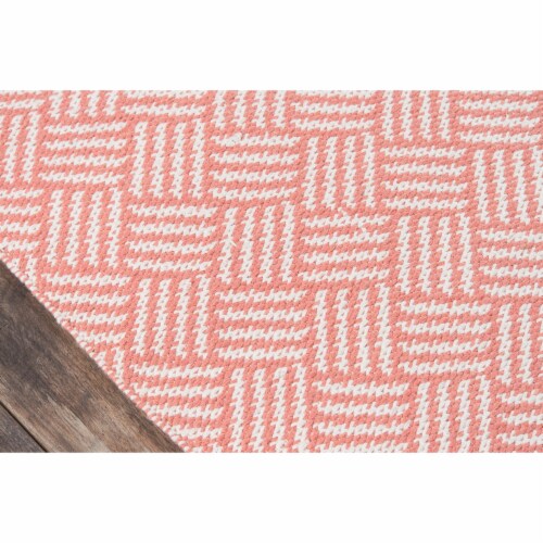 Madcap Cottage BAILEBAI-2PNK7696 7 ft. 6 in. x 9 ft. 6 in. Baile-2 Hand Woven Rectangle Rug - Perspective: top