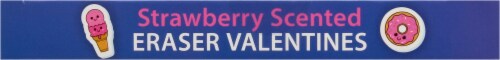 Mello Smello Strawberry Scented Erasers Valentine Kit Perspective: top