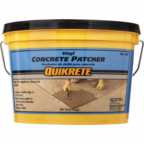 Quikrete 10 Lb. Gray Concrete Patch 1133-11 Perspective: top