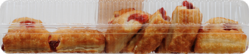 Bakery Fresh Goodness Strawberry Cream Cheese Bites 12ct Perspective: top