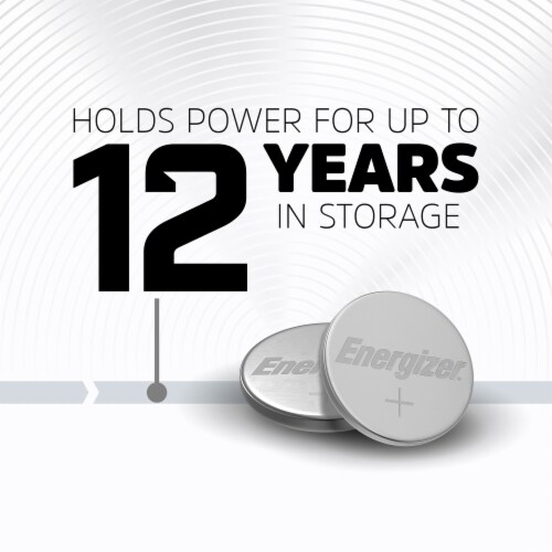 Energizer 2016 Batteries , 3V Lithium Coin Batteries Perspective: top