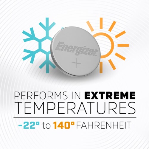 Energizer 1216 Lithium Coin Battery Perspective: top