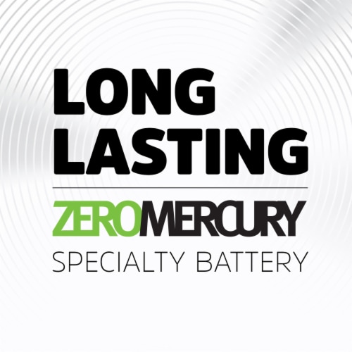 Energizer 364 Silver Oxide Button Battery Perspective: top