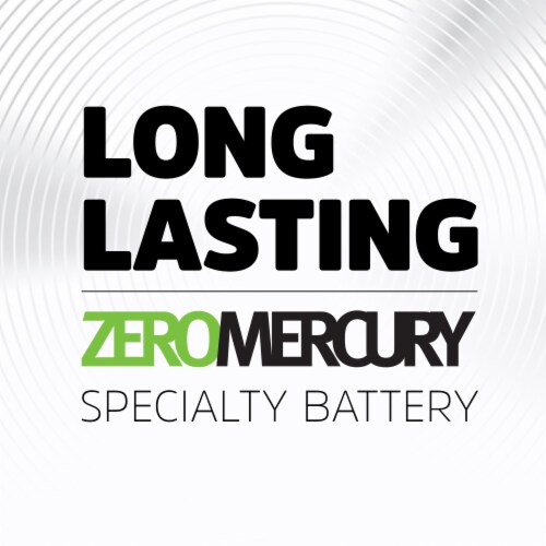 Energizer 395 Silver Oxide Button Battery Perspective: top