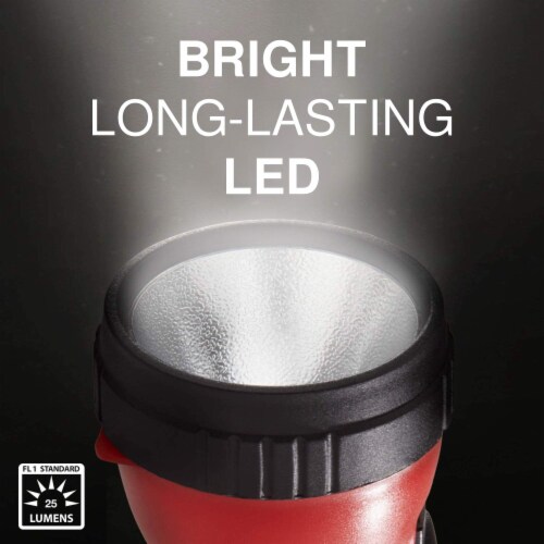 Truitt Brothers Eveready® Red/Blue Led Flashlight Perspective: top