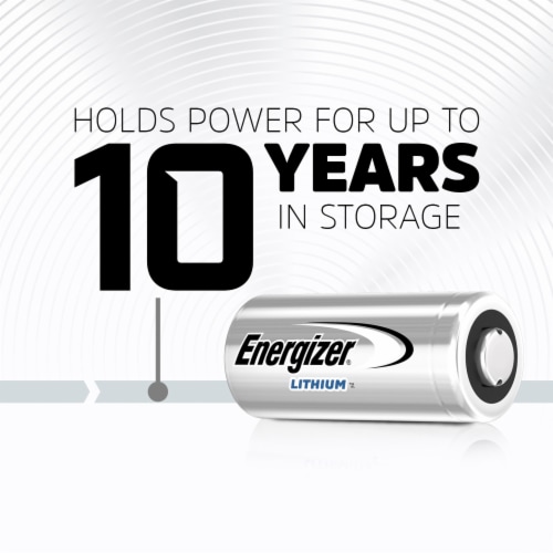 Energizer Photo Lithium 123 Batteries - 4 Pack Perspective: top