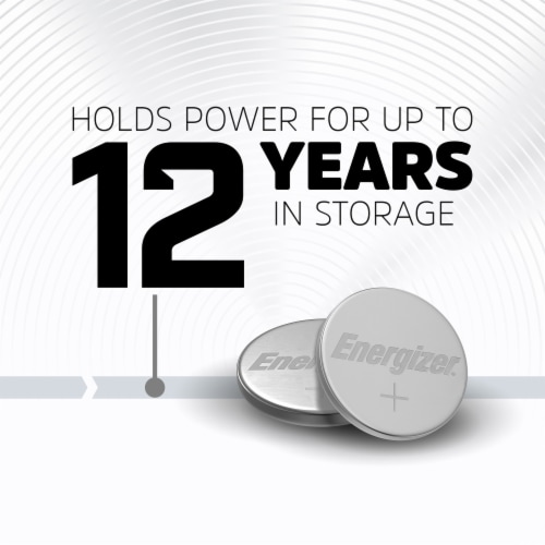 Energizer® Watch Electronic Lithium Coin 2025 Batteries - 4 Pack Perspective: top