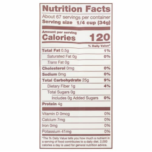 Bob's Red Mill Organic Unbleached White All-Purpose Flour Perspective: top