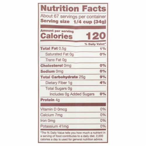 Bob's Red Mill Organic Unbleached White All-Purpose Flour Perspective: top