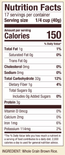 Bob's Red Mill Stone Ground Whole Grain Brown Rice Flour Perspective: top