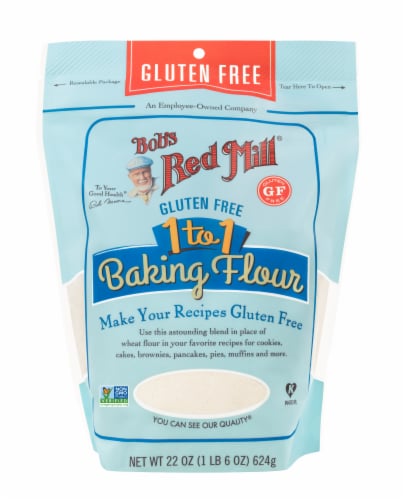 Bob's Red Mill Gluten Free 1-to-1 Baking Flour Perspective: top