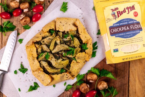 Bob's Red Mill Gluten Free Chickpea Flour Perspective: top