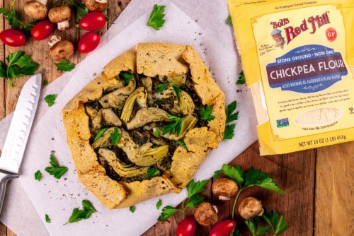 Bob's Red Mill Gluten Free Chickpea Flour Perspective: top