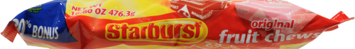 Starburst Original Bonus Bag Perspective: top