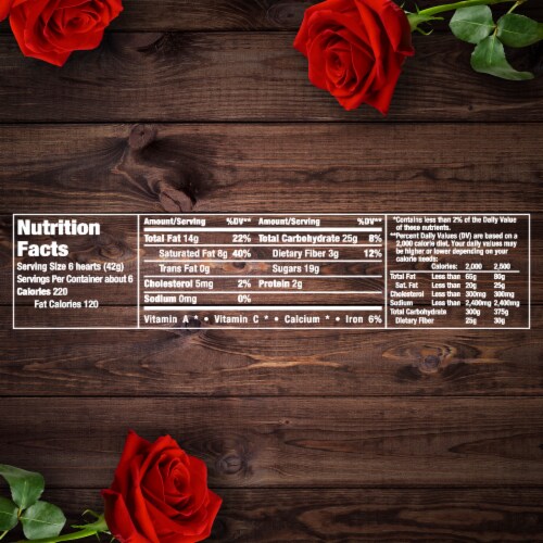 Dove Promises Dark Chocolate Valentines Day Candy Hearts Gift Bag Perspective: top