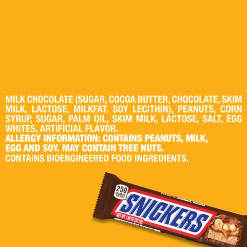 Snickers Milk Chocolate College Basketball Candy Bar Perspective: top