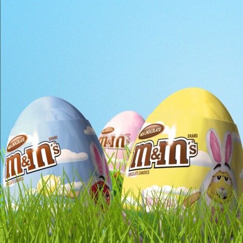M&M'S® Easter Egg Milk Chocolate Candy Perspective: top