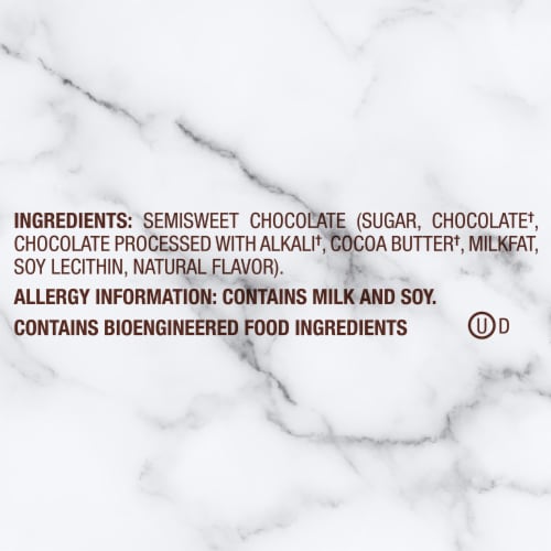 Dove Promises Individually Wrapped Dark Chocolate Candy Bag Perspective: top
