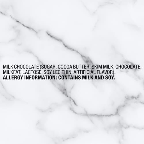 Dove Promises Individually Wrapped Milk Chocolate Candy Bag Perspective: top