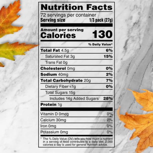 Dove Promises Milk Chocolate Pumpkins Halloween Candy Perspective: top