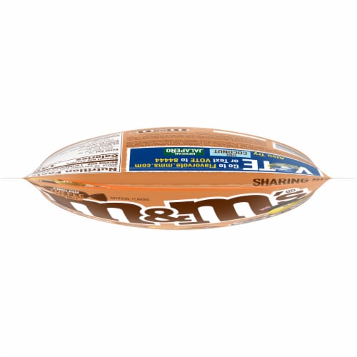 M&M's English Toffee Peanut Chocolate Candies Perspective: top