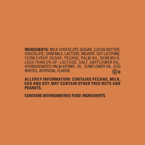 Snickers Pecan Milk Chocolate Candy Bar Perspective: top