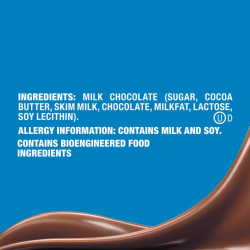 Dove Promises Milk Chocolate Large Bag Easter Candy Bag Perspective: top