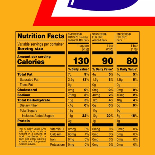 Snickers Milk Chocolate Fun Size Chocolate Candy Bars Variety Mix Party Size Bulk Bag Perspective: top