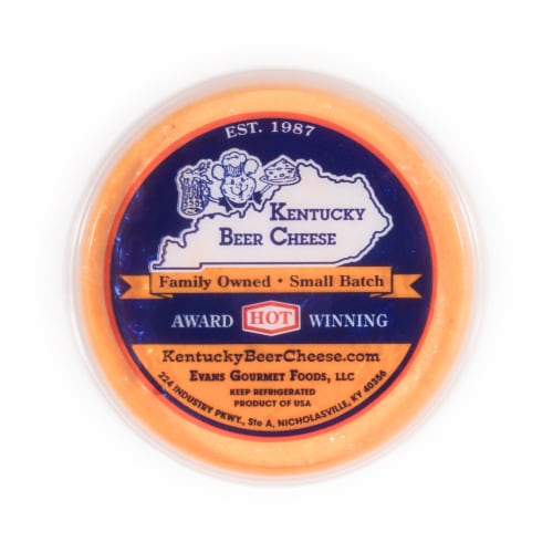 Kentucky Beer Cheese Hot Spread Perspective: top