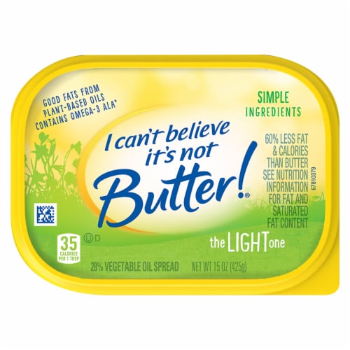 I Can’t Believe It’s Not Butter! Light Spread Perspective: top