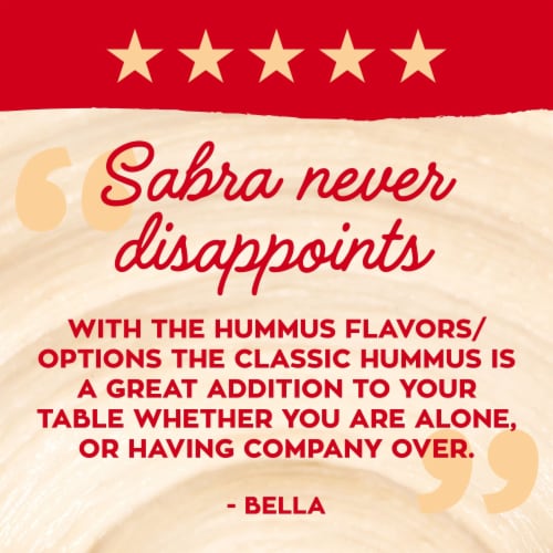 Sabra Classic Hummus Perspective: top