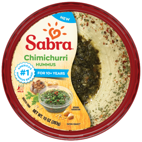 Sabra® Chimichurri Hummus Perspective: top