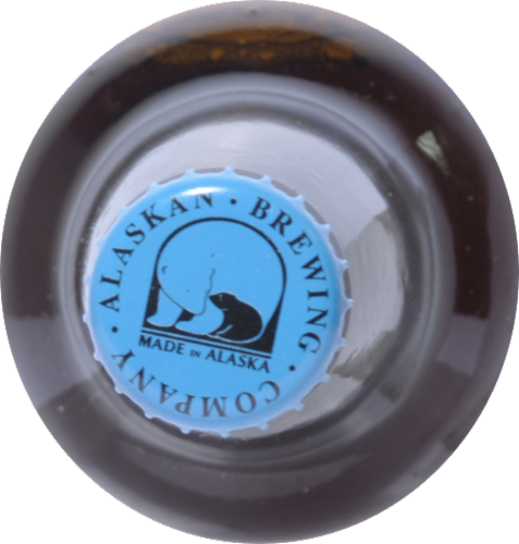 Alaskan Brewing Co. Freeride APA Beer Perspective: top