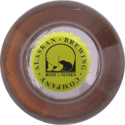Alaskan Brewing Co. Hopothermia Double IPA Perspective: top
