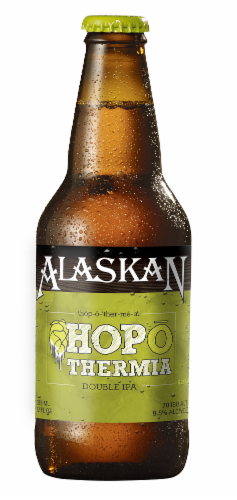Alaskan Brewing Co. Hopothermia Double IPA Perspective: top