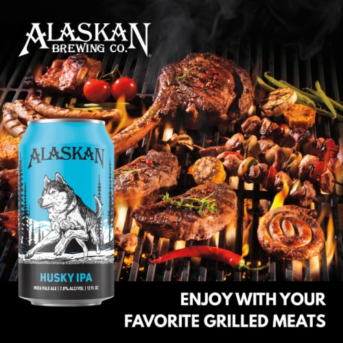 Alaskan Brewing Co. Husky IPA Craft Beer Perspective: top