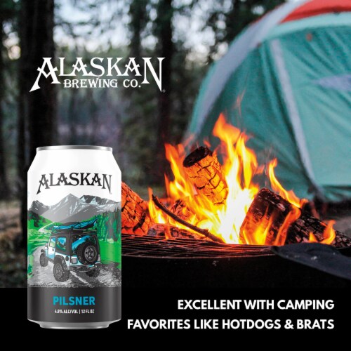 Alaskan Pilsner Craft Beer Perspective: top